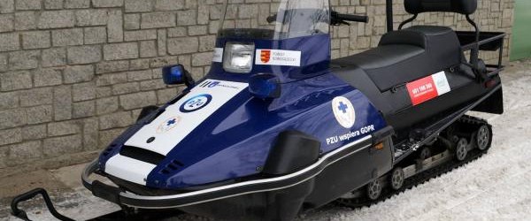 Nowy skuter dla Krynickich ratowników GOPR