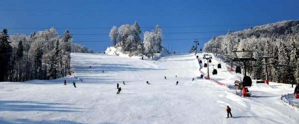 Piękna zima w Krynicy-Zdroju