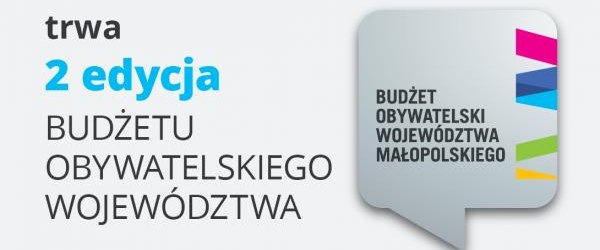 Konsultacje nowego regulaminu Budżetu Obywatelskiego Województwa Małopolskiego