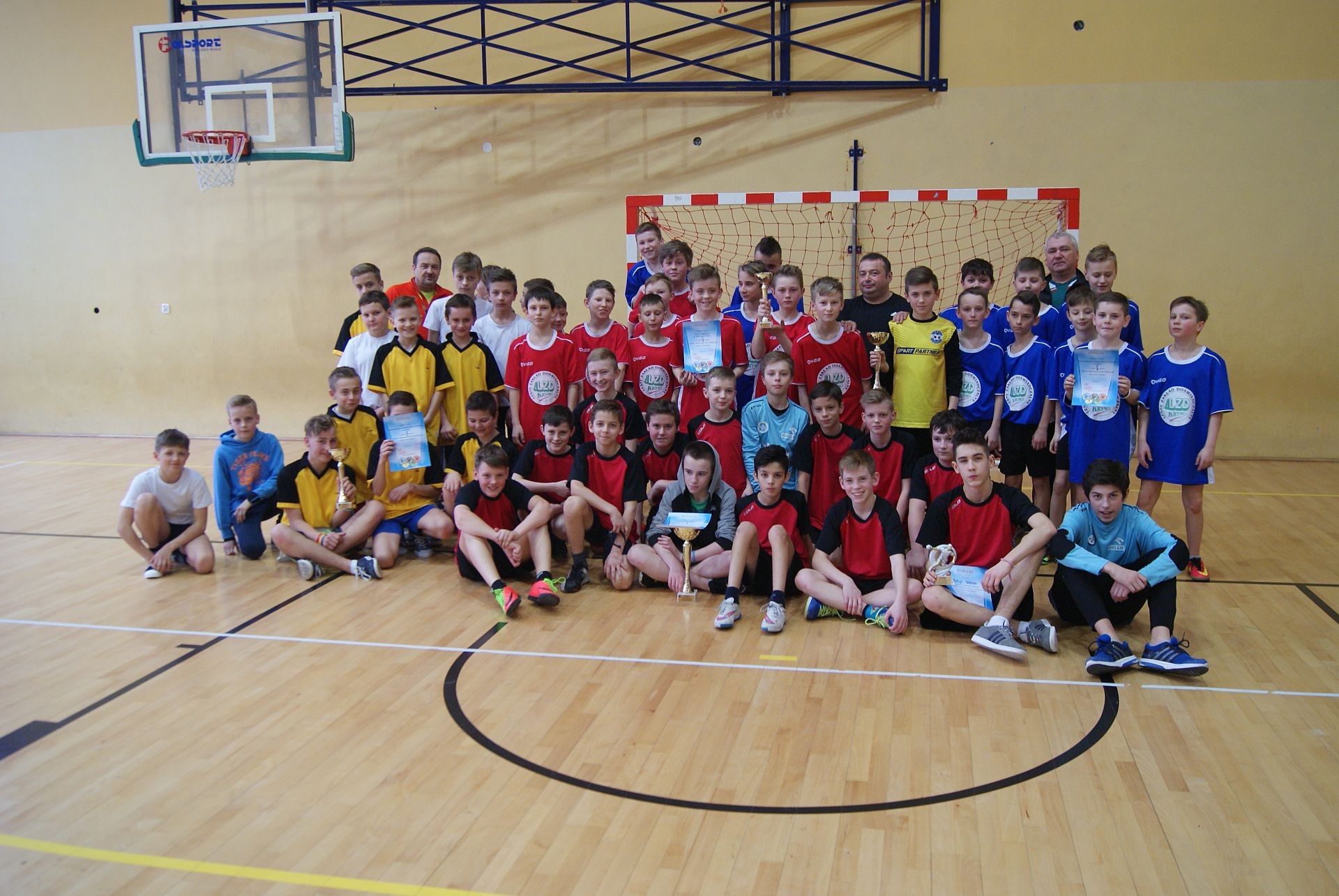 Gminne Mistrzostwa Szkół Podstawowych w piłce ręcznej chłopców