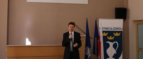 Spotkanie Burmistrza Krynicy-Zdroju z mieszkańcami