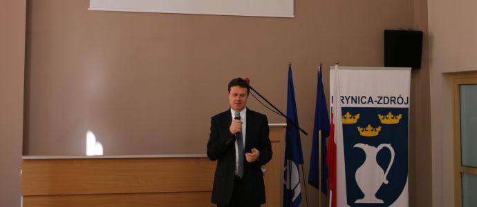 Spotkanie Burmistrza Krynicy-Zdroju z mieszkańcami