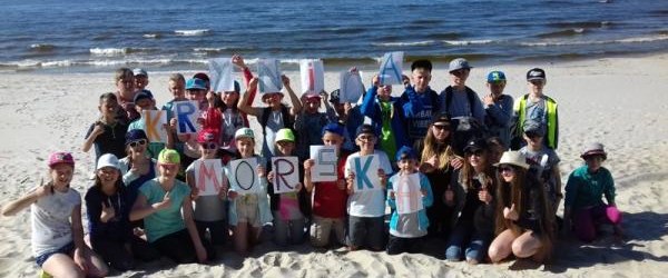 Dzieci z gminy Krynica-Zdrój na zielonej szkole w Krynicy Morskiej