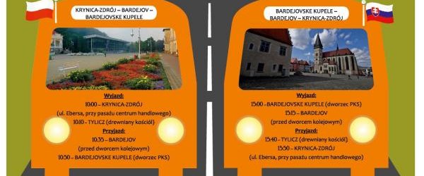 Autobus z Krynicy-Zdroju do Bardejova