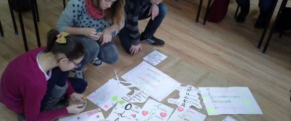 Zajęcia z przedsiębiorczości w Gimnazjum w Tyliczu