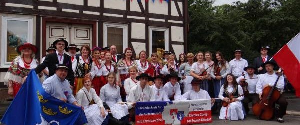 Promocja tradycji dożynkowych z gminy Krynica-Zdrój na Święcie Plonów „Erntefest” w Bad Sooden-Allendorf