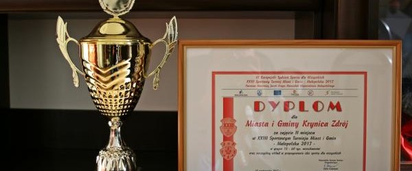 Krynica-Zdrój z nagrodą za Sportowy Turniej Miast i Gmin