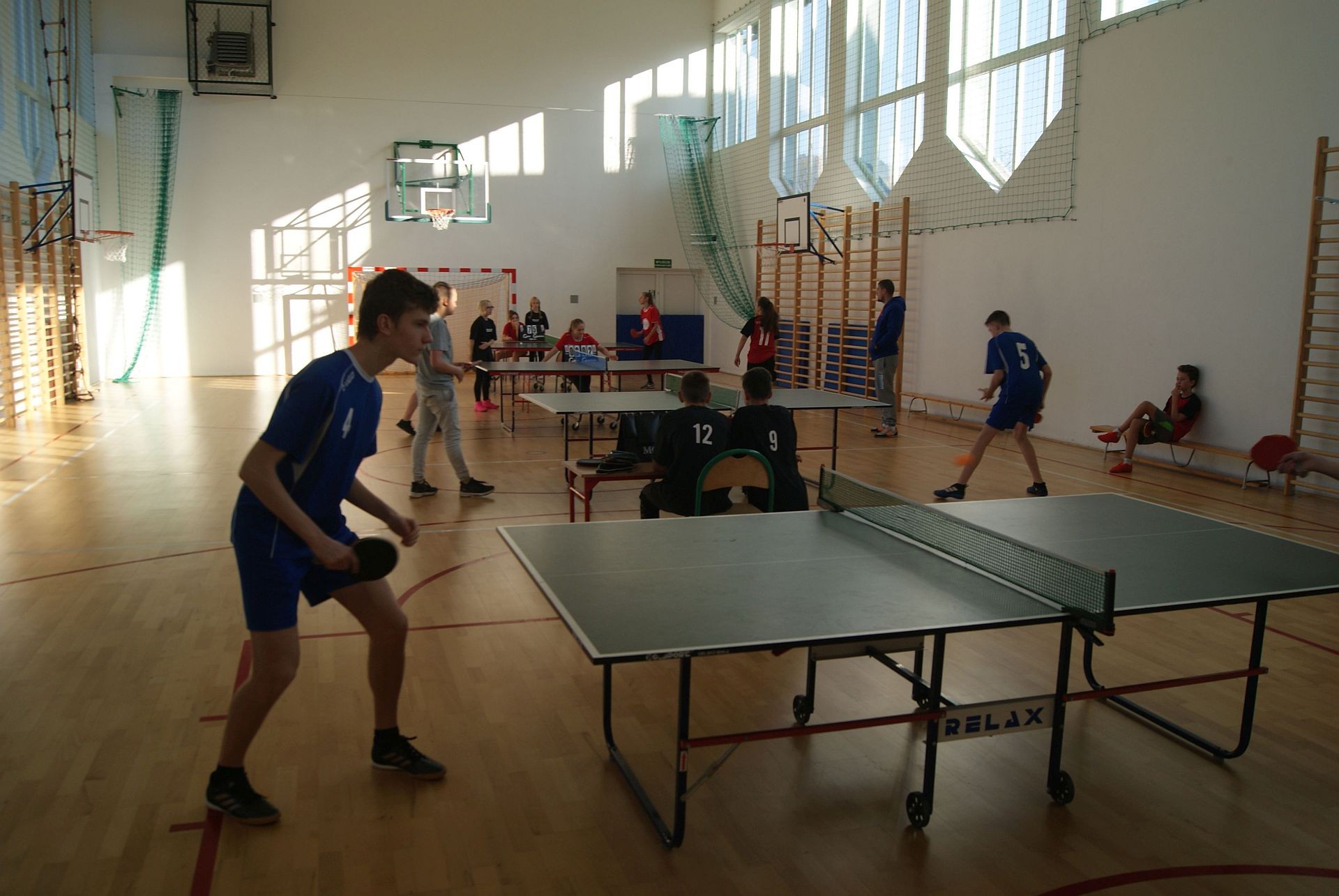 Gminne Mistrzostwa Gimnazjów w indywidualnym i drużynowym tenisie stołowym dziewcząt oraz chłopców