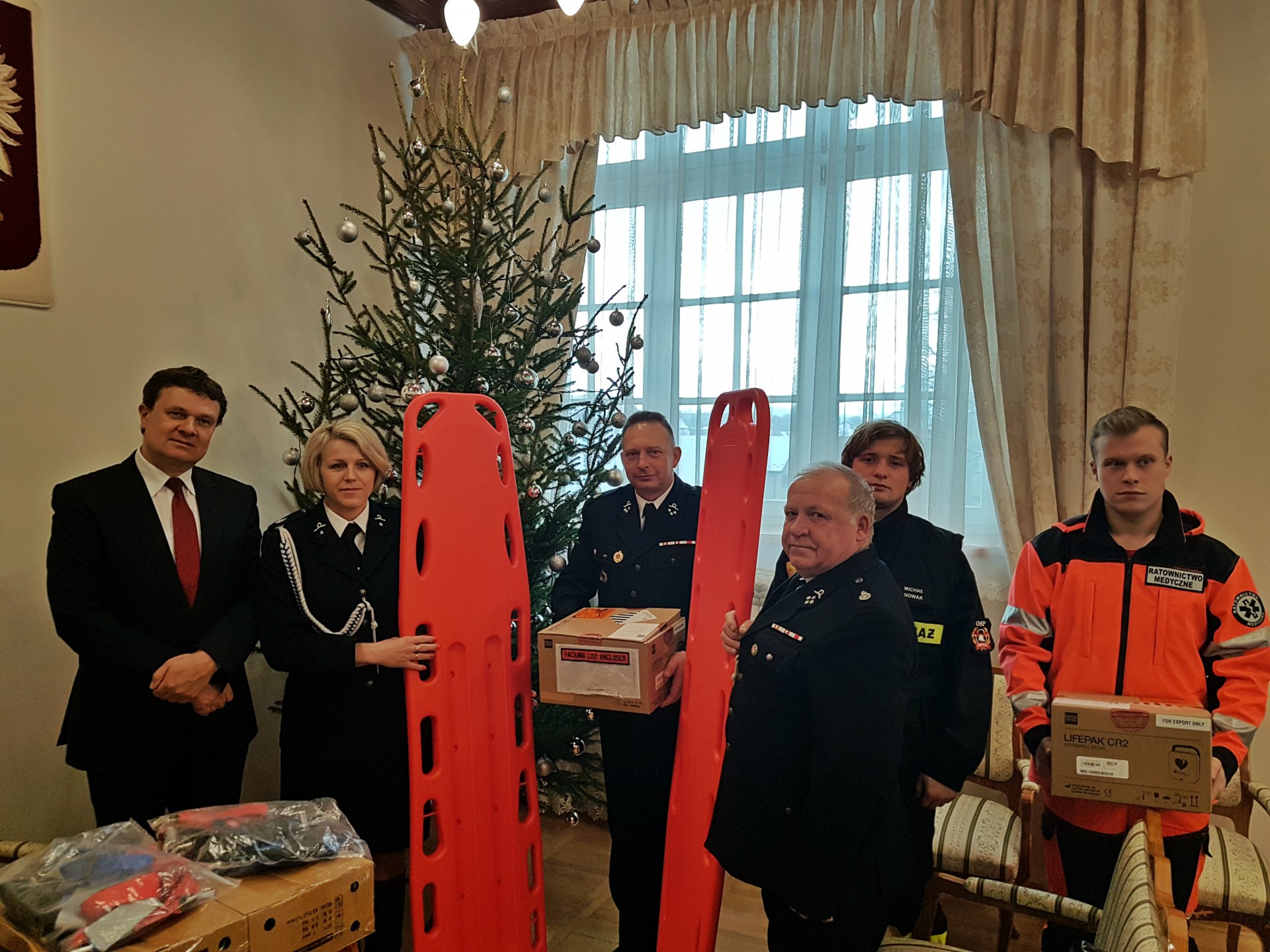 Ochotnicze Straże Pożarne wyposażone w nowy sprzęt ratowniczy