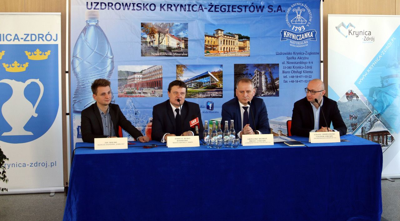 Konferencja prasowa Krynica Źródlem Kultury 2018