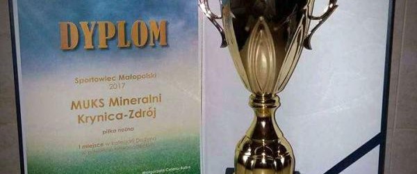 MUKS Mineralni drużyną roku 2017 w powiecie Nowosądeckim