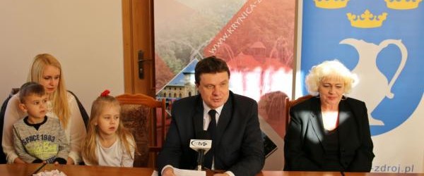 Krynica przyjazna dużym rodzinom i seniorom