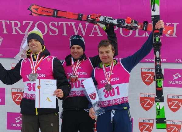 Szymon Bębenek medalistą Międzynarodowych Mistrzostw Polski Seniorów w narciarstwie alpejskim
