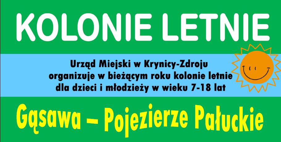 Urząd organizuje kolonie letnie - termin składania wniosków do 30 maja 2018 r.