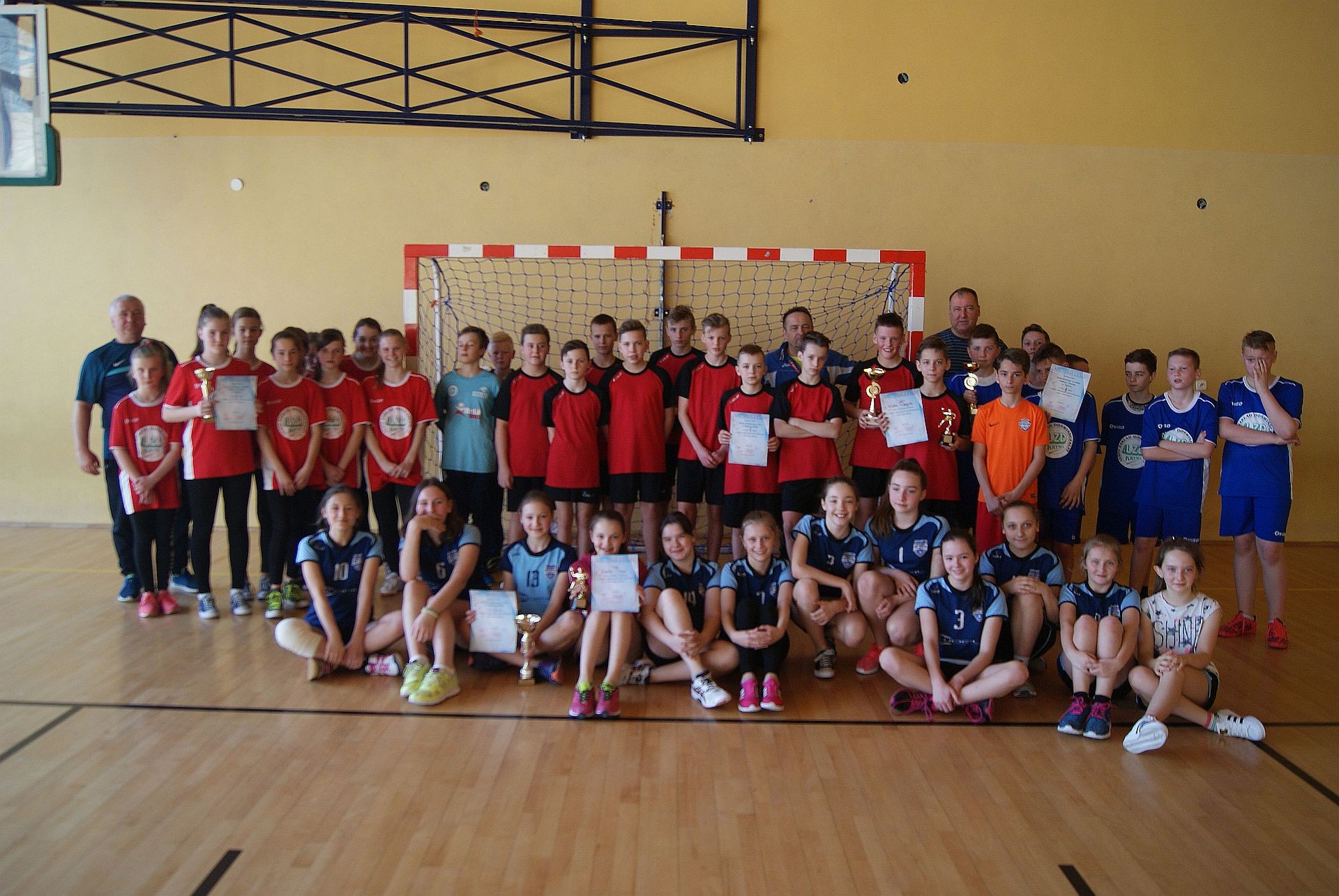 Gminne Mistrzostwa Szkół Podstawowych w piłce ręcznej dziewcząt i chłopców
