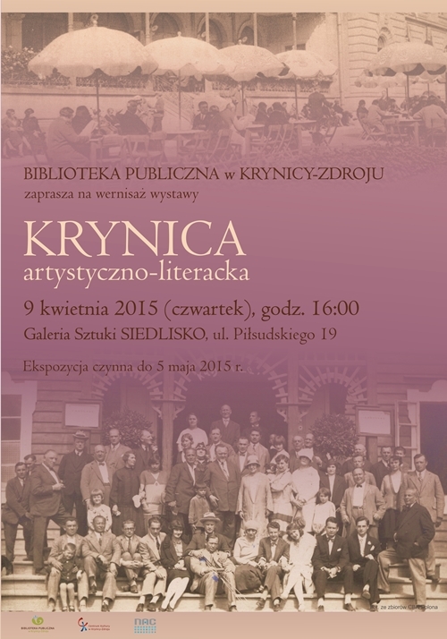 Wystawa „Krynica artystyczno-literacka”