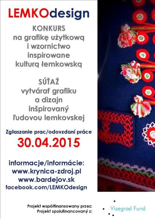 Uwaga! Zmiana terminu konkursu Lemkodesign/Rusnakdesign