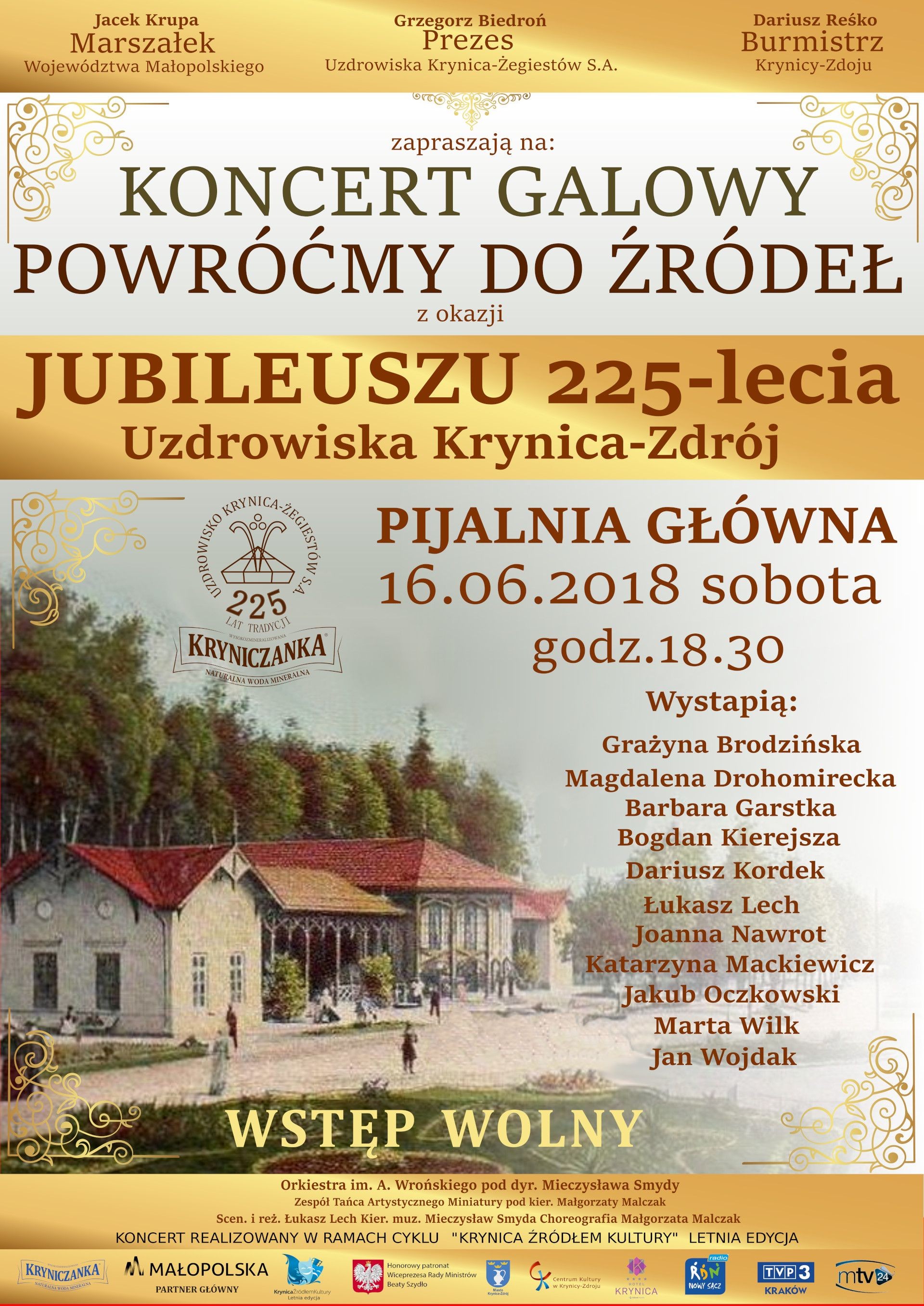 225-lat Uzdrowiska Krynica-Zdrój