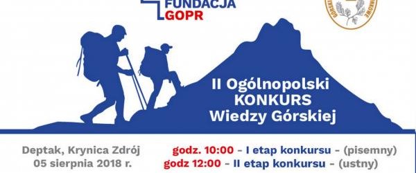 II Ogólnopolski Konkurs Wiedzy Górskiej