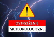 Komunikat - ostrzeżenie meteorologiczne