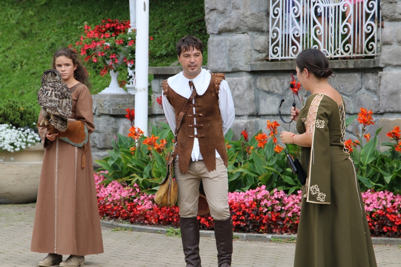 Pokazy sokolników ze Słowacji