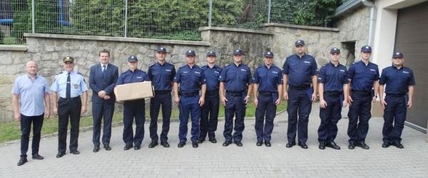 Burmistrz Krynicy zadbał o bezpieczeństwo mieszkańców oraz podziękował tamtejszym policjantom