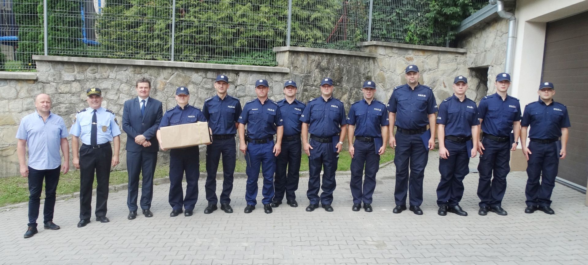 Burmistrz Krynicy zadbał o bezpieczeństwo mieszkańców oraz podziękował tamtejszym policjantom