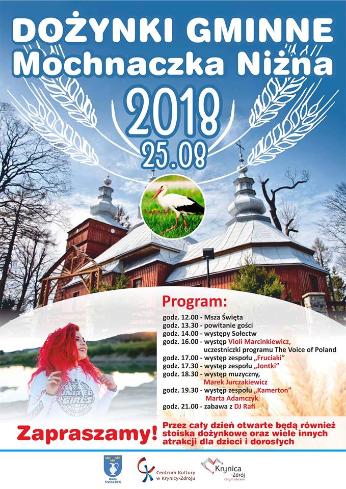 Dożynki Gminne w Mochnaczce Niżnej