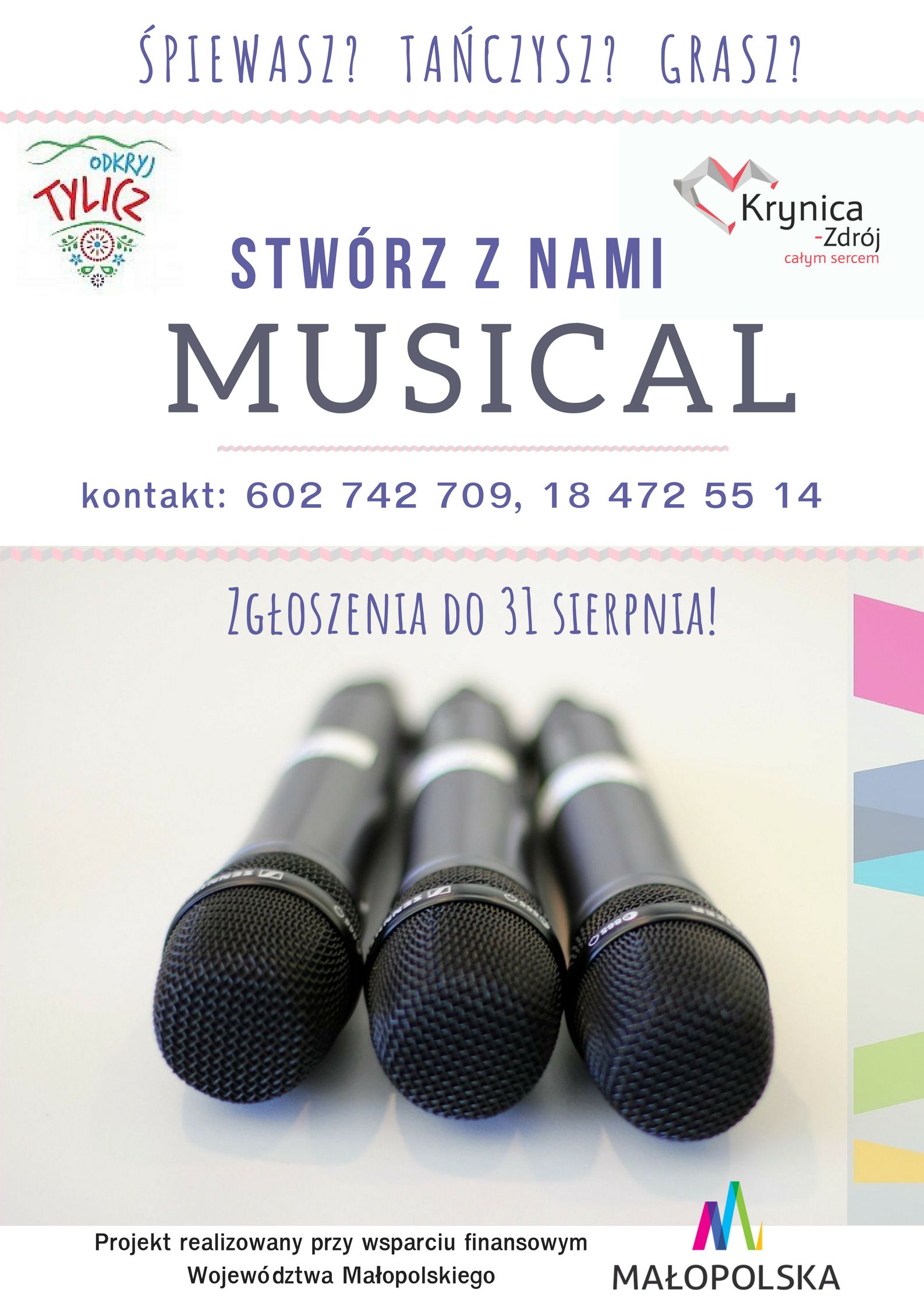 Nabór do lokalnej Grupy Musicalowej!