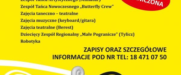 Nabór na zajęcia pozalekcyjne