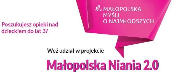 Weź udział w projekcie Małopolska Niania i skorzystaj z dofinansowania do zatrudnienia niani