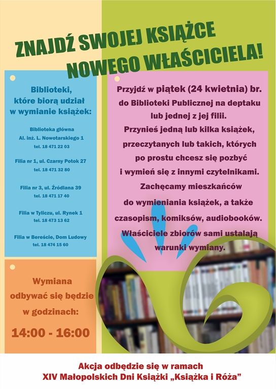 Znajdź swojej książce nowego właściciela!