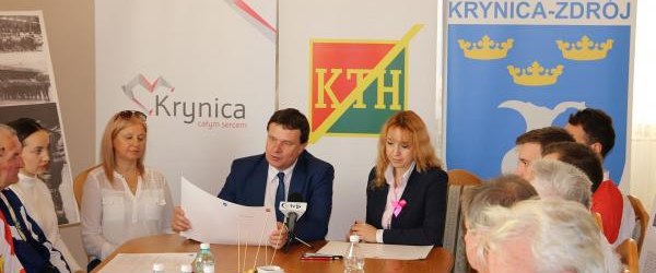 Krynica znów będzie hokejową potęgą - podpisano list intencyjny.