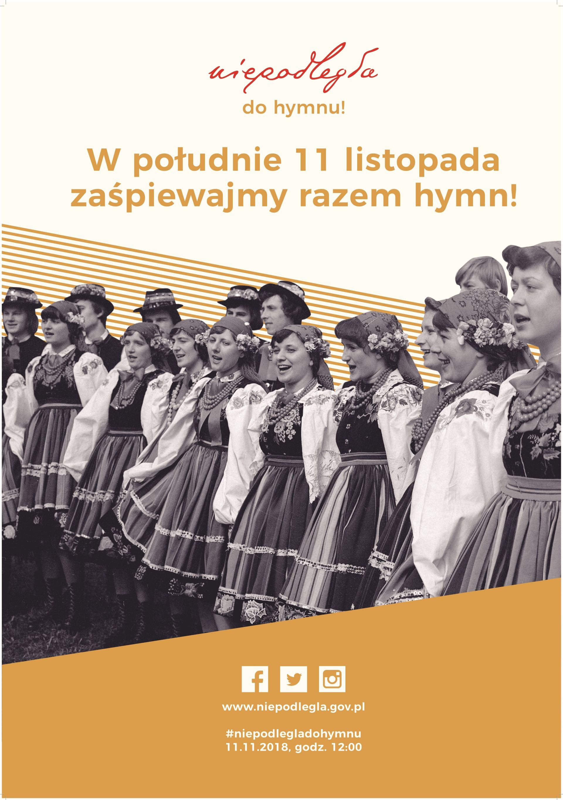„Niepodległa do hymnu” w Krynicy-Zdroju!