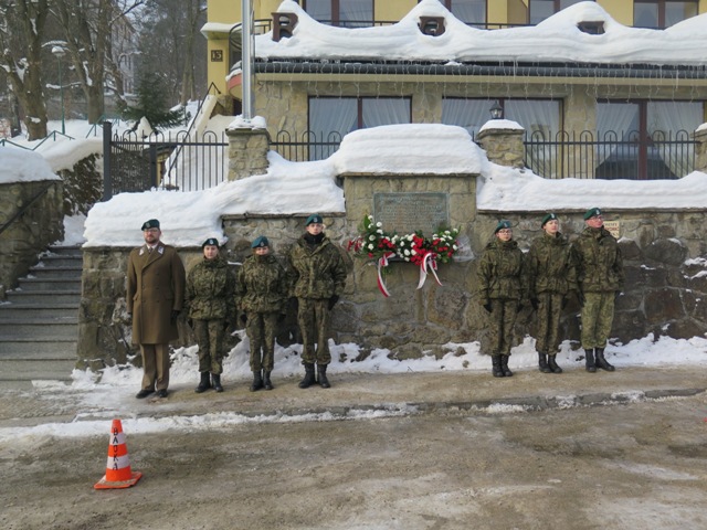 74. rocznica zakończenia okupacji hitlerowskiej w Krynicy