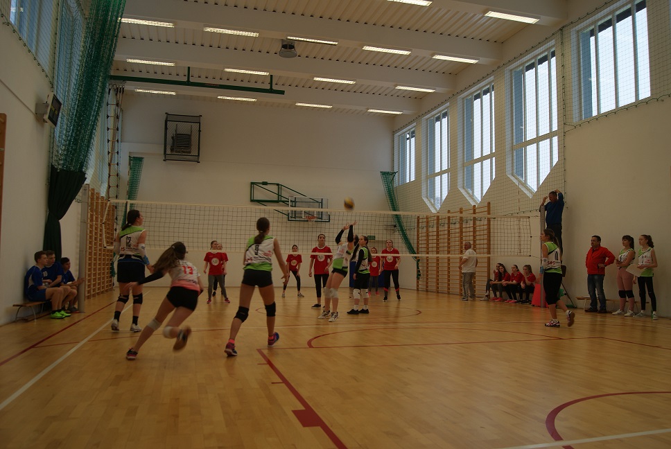 Igrzyska Młodzieży Szkolnej  w piłce siatkowej dziewcząt i chłopców  Tylicz, 22.02.2019 r.