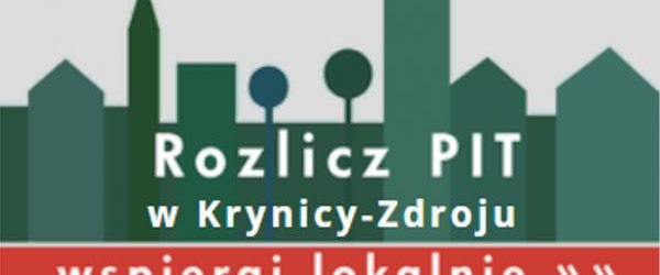Wspieraj lokalnie - przekaż 1% w Krynicy-Zdroju