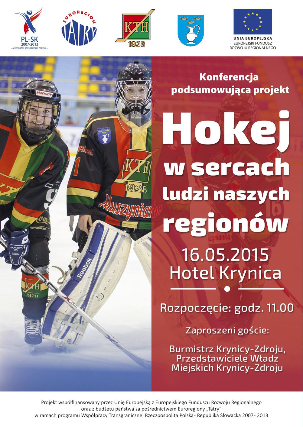 Konferencja - „Hokej w sercach ludzi naszych regionów”