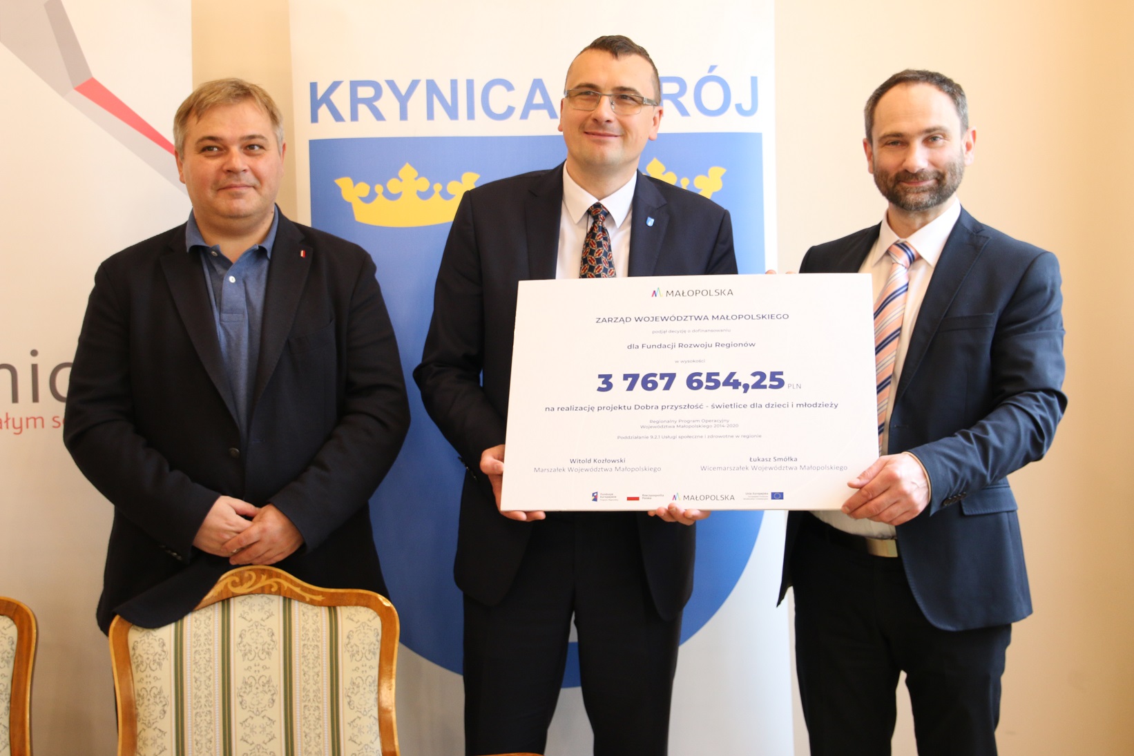 Gmina Krynica-Zdrój z dofinansowaniem z Województwa Małopolskiego