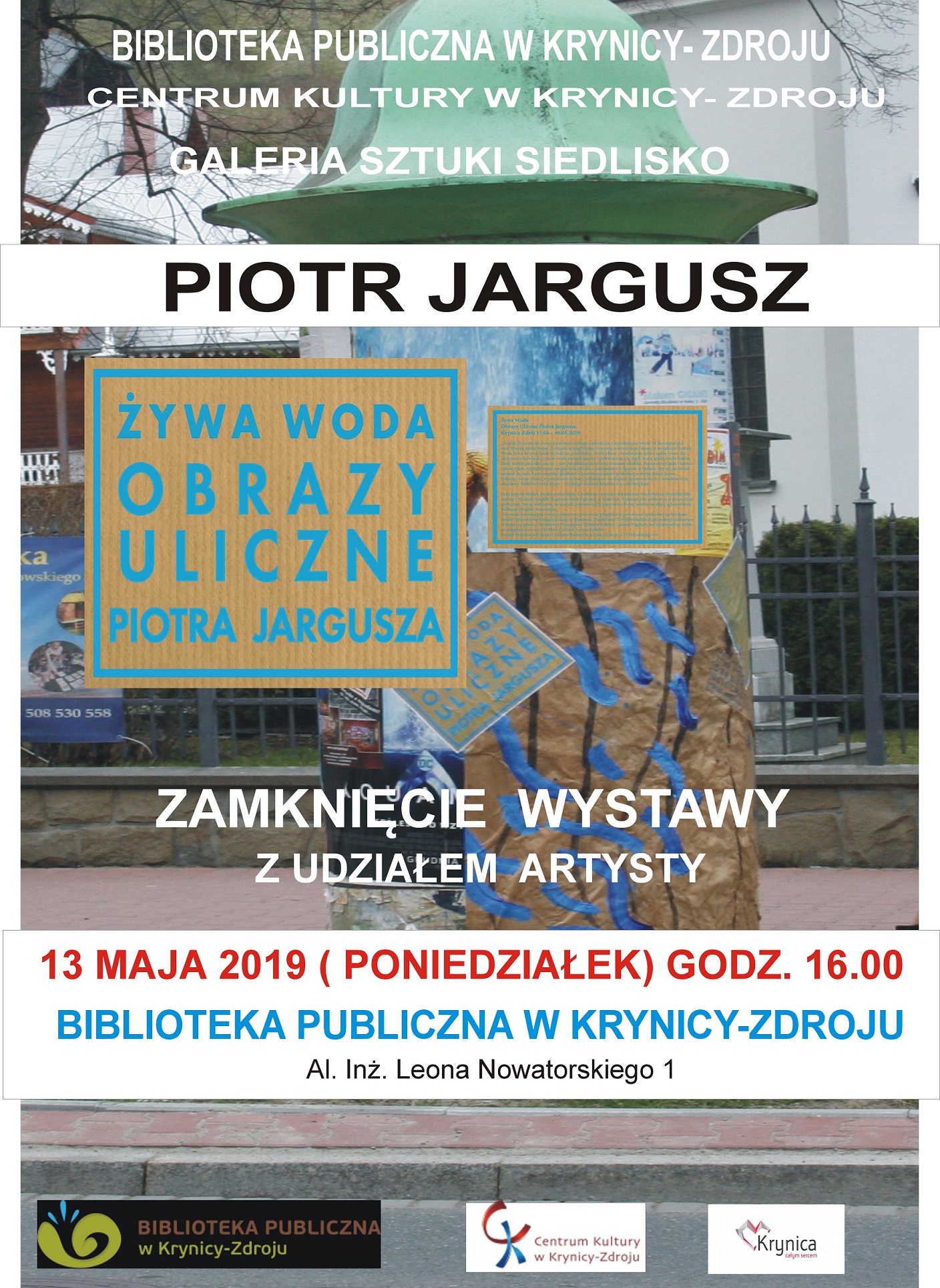 Spotkanie na zakończenie wystawy Piotra Jargusza 