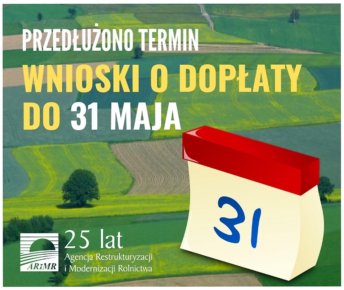 ARiMR: składanie wniosków o dopłaty przedłużone do końca maja W Małopolsce brakuje jeszcze 28 tys. wniosków