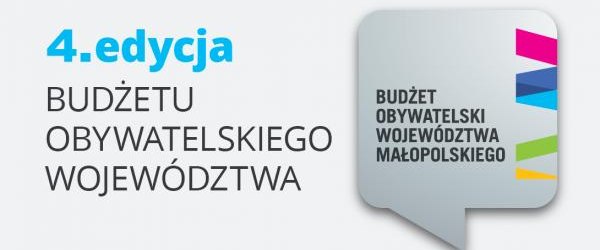 IV edycja Budżetu Obywatelskiego Województwa Małopolskiego