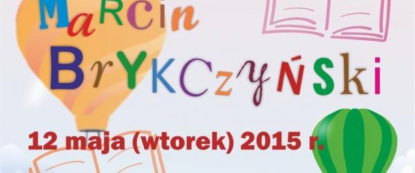 Marcin Brykczyński na spotkaniu autorskim z dziećmi