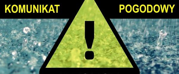 Ostrzeżenie meteorologiczne - opady
