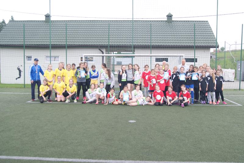 Igrzyska Dzieci w piłce nożnej dziewcząt Mochnaczka Wyżna - ORLIK, 28.05.2019 r.