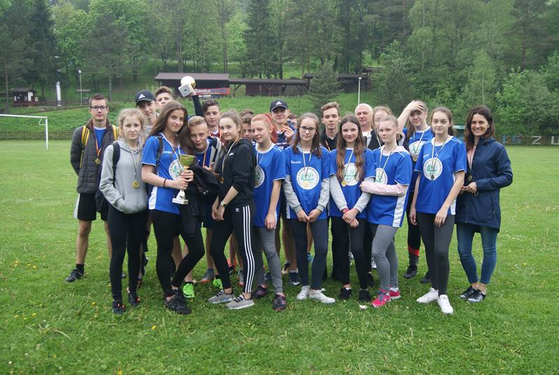 Igrzyska Młodzieży Szkolnej w biegach sztafetowych dziewcząt i chłopców Krynica-Zdrój, 29.05.2019 r.