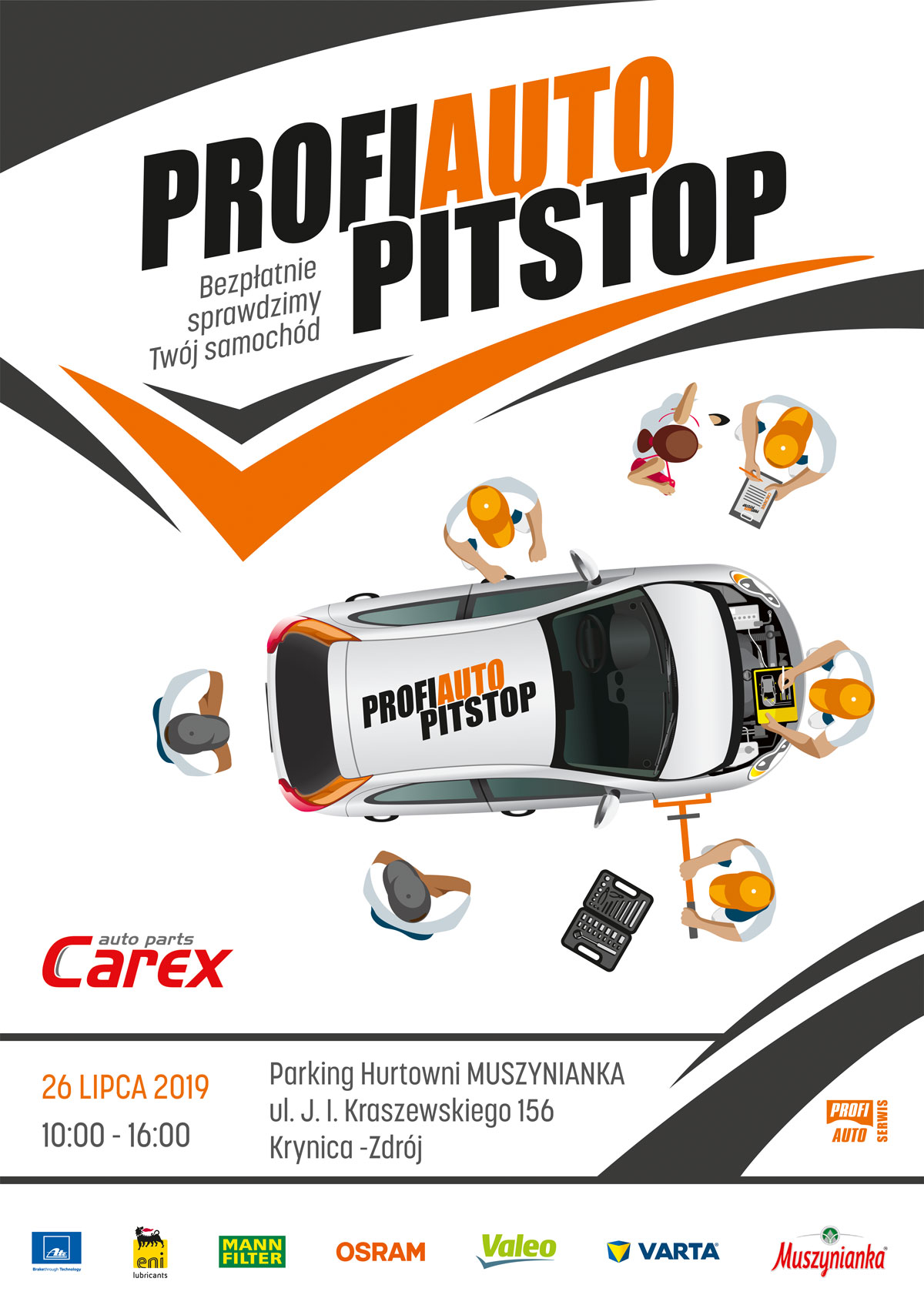 PitStop w Krynicy-Zdroju: za darmo sprawdzą stan techniczny samochodów