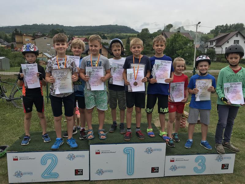 Zawody kolarskie dla dzieci  „Niech się kręci” Krynica-Zdrój, 27.07.2019 r