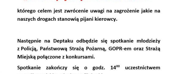 „STOP pijanym kierowcom”