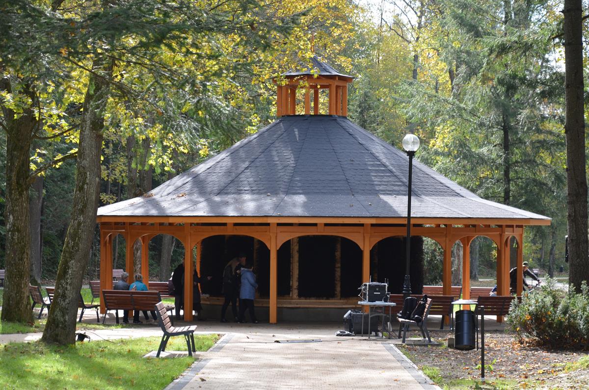 Park Słotwiński i tężnia solankowa oficjalnie otwarte